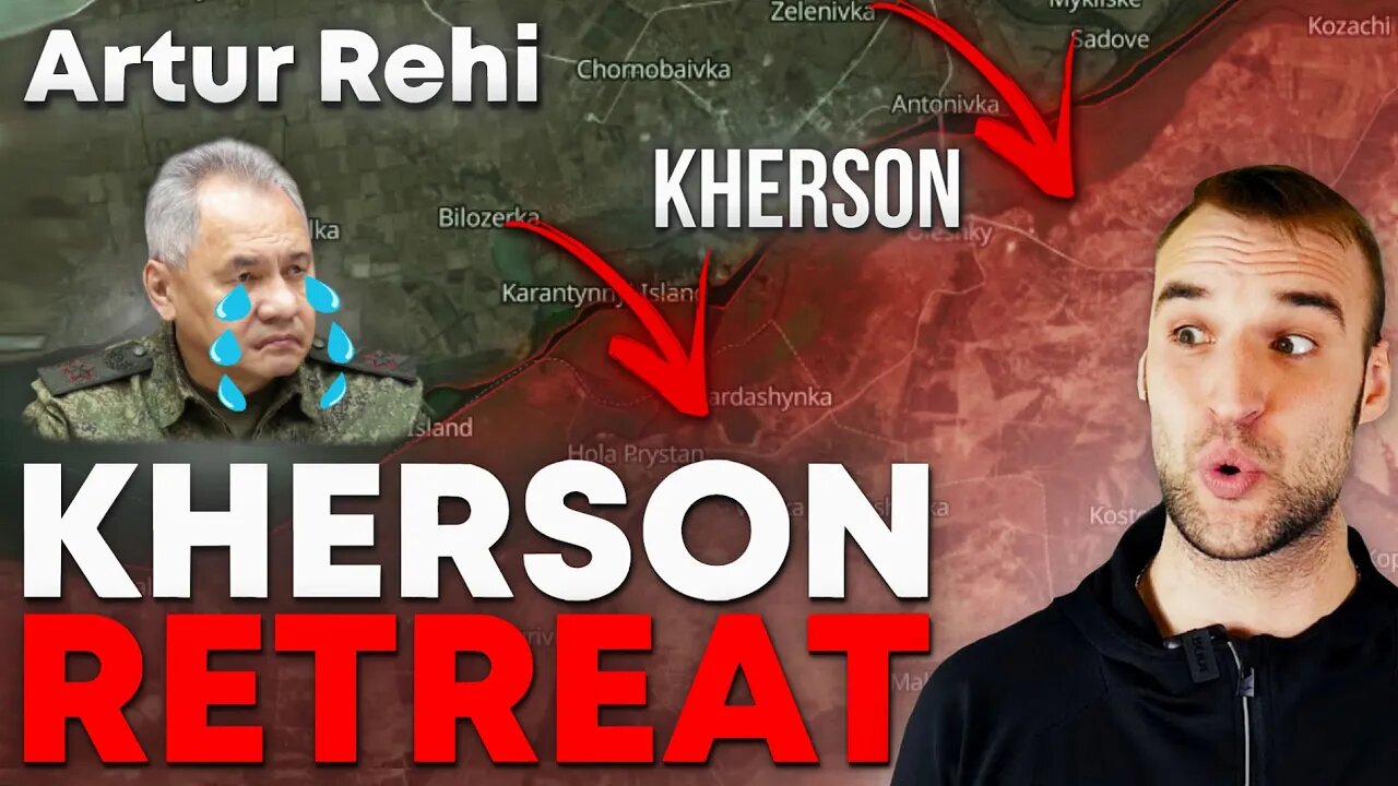 Russia OFFICIALLY Retreats From Kherson