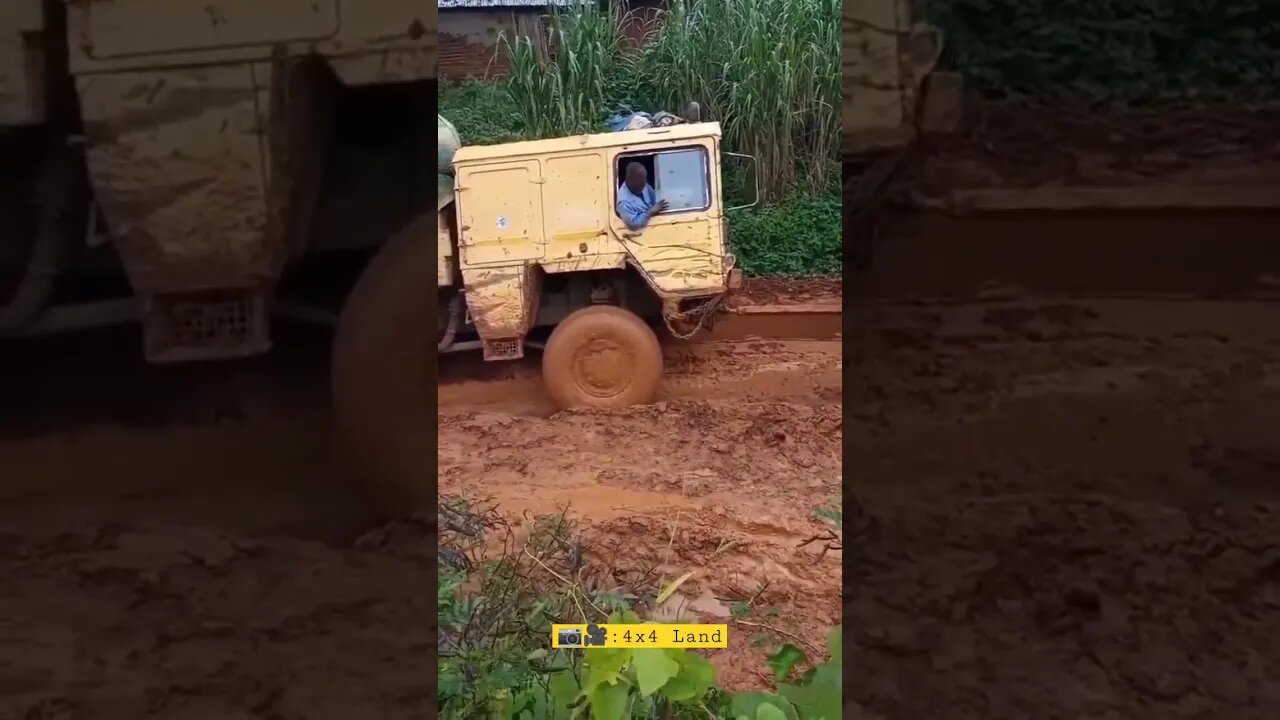 When The Rubber Doesn't Meet The Road | Congo Diaries by 4x4 Land #shorts