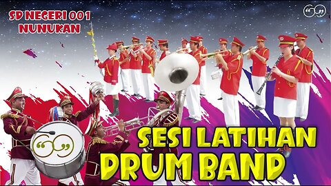 Latihan Drum Band SD Negeri 001 Nunukan