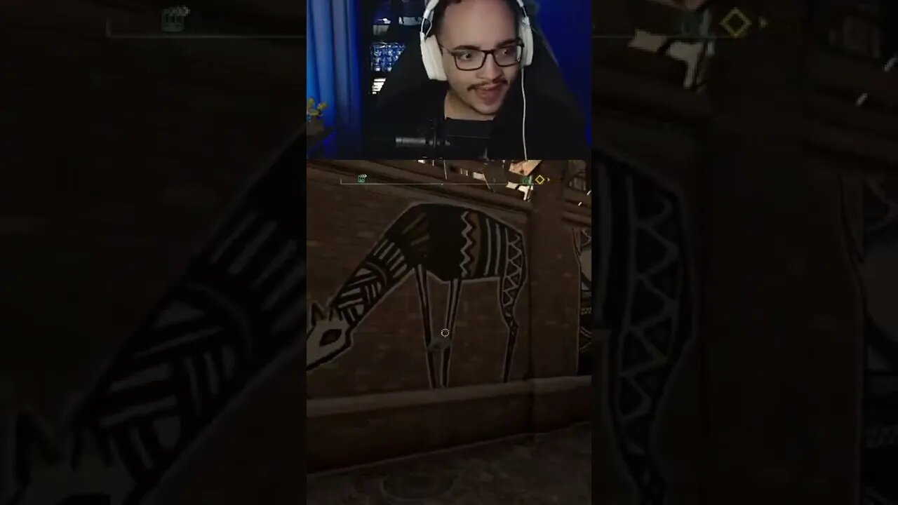 O cara saiu da parede mano...