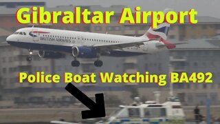 British Airways at Gibraltar, Extreme Airport, 4K