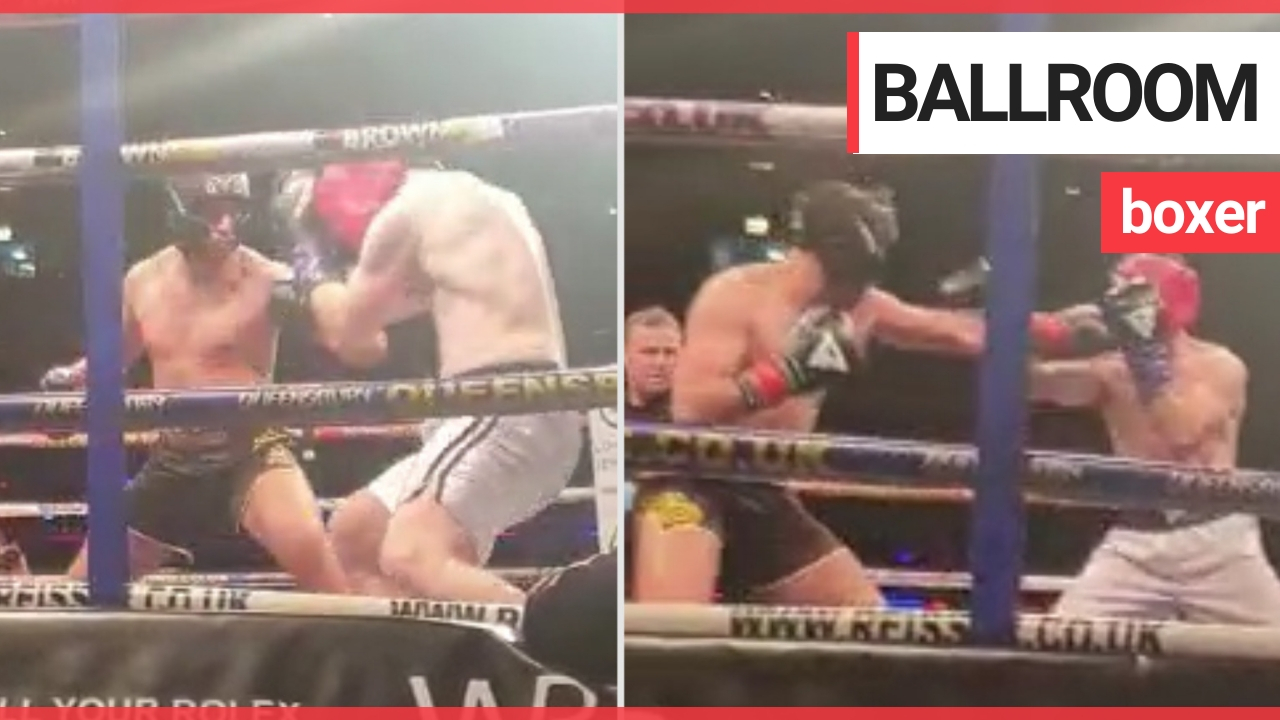 Love Island's Curtis Pritchard swaps ballet shoes for boxing gloves