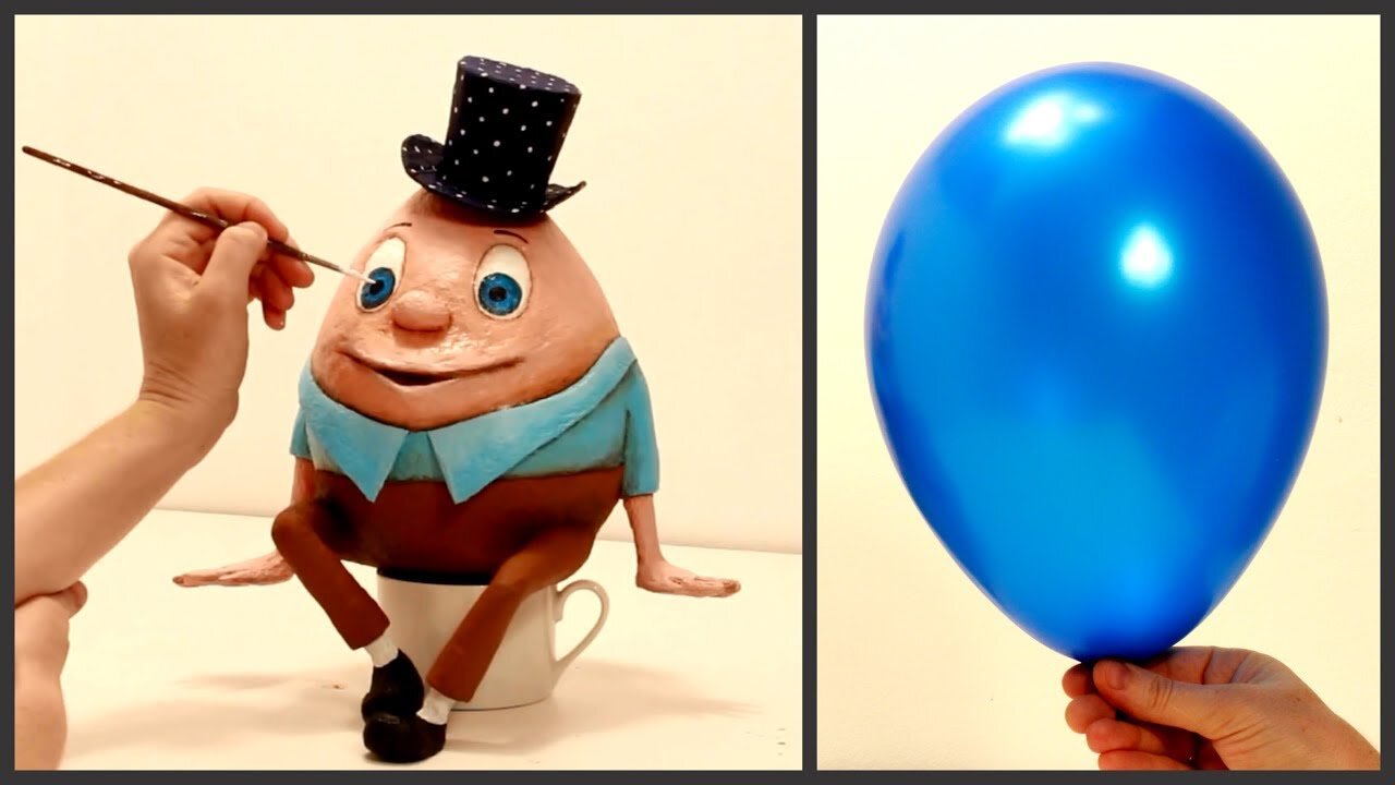 ❣DIY Humpty Dumpty Using a Balloon❣