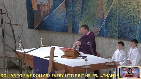 NCTV45 CATHOLIC MASS FROM HOLY SPIRIT PARISH (ST VITUS SITE) 9 AM SUNDAY MARCH 26 2023