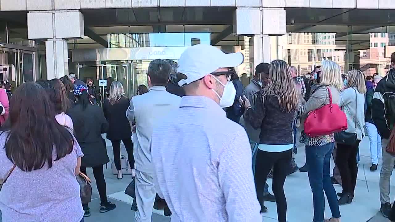 Republican chant "stop the count" outside of TCF Center