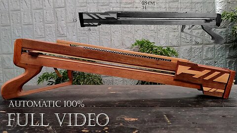 FULL VIDEO | Detailed instructions for 100% automatic guns | Wood Art TG