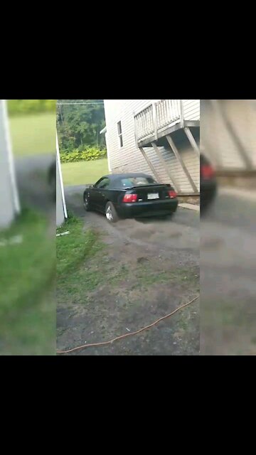 1999 mustang cobra svt burnout