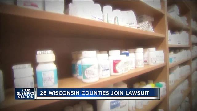 Wisconsin lawsuit blames drug makers for opioid crisis