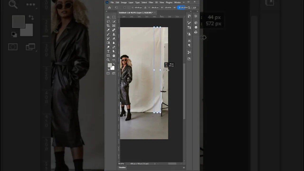 How to a free space fill up in Photoshop |#trendingshortfffff #photoshopshort #shorts #ytshorts