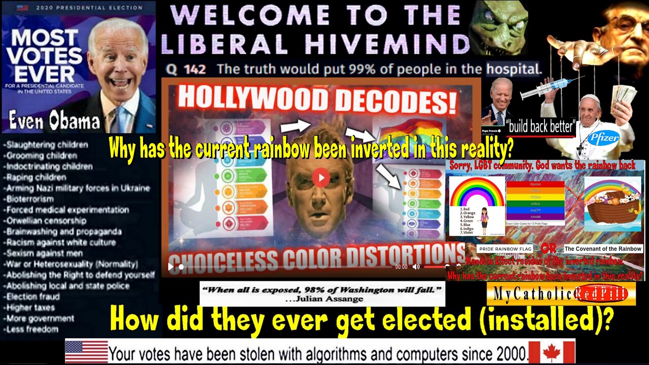 HOLLYWOOD MOVIE DECODES! COLOR INVERSION! EPIC REPTILIAN SHAPESHIFTING VIDS!