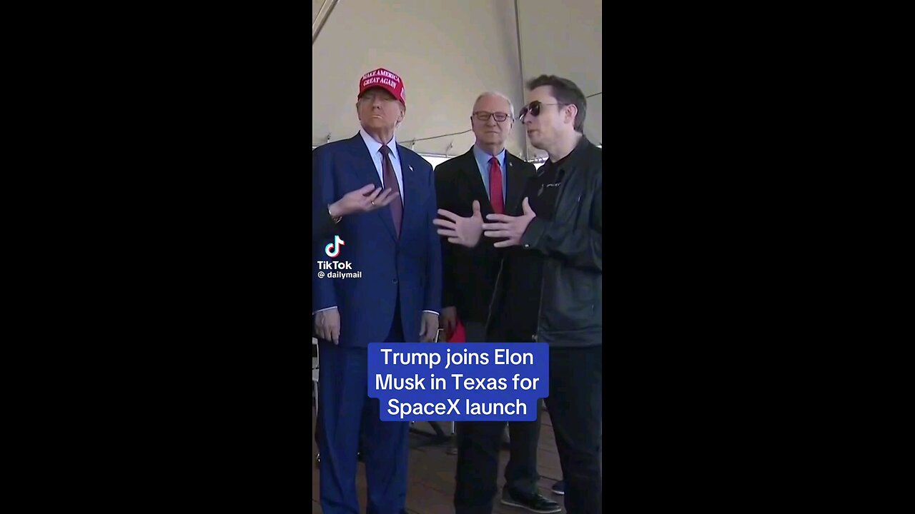 Trump joins Musk to watch Starship test launch