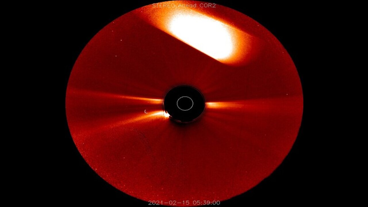 Anomalies near the Sun, February 2021