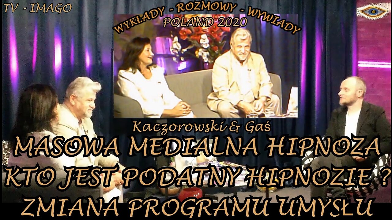 MASOWA MEDIALNA HIPNOZA KTO JEST PODATNY HIPNOZIE? ZMIANA PROGRAMU UMYSŁU. ANDRZEJ KACZOROWSKI/TV IMAGO 2020