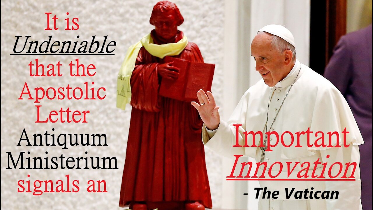 NEW Ministry / Undeniable INNOVATION - Francis Strikes Again!