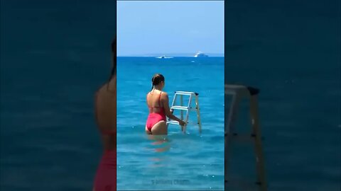 Bringing A Step Ladder To The Beach? 🤣