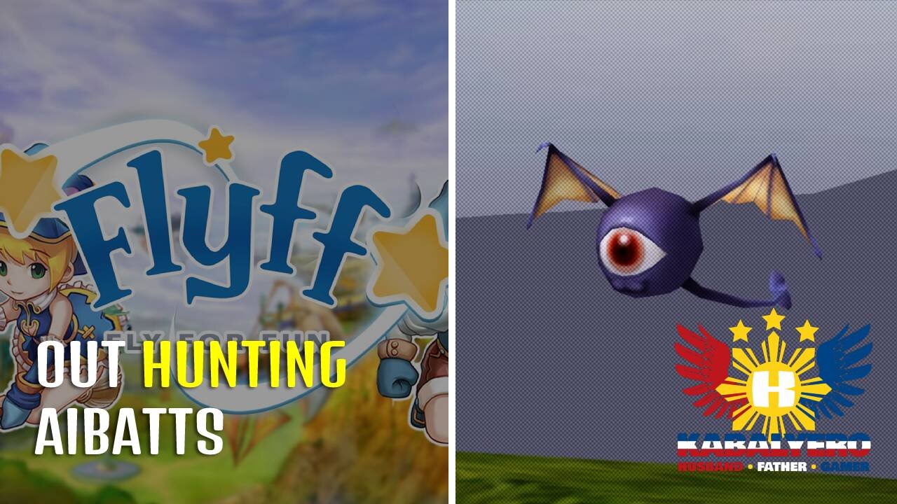 Ember Flyff Gameplay 2021 - Hunting Aibatts To Level 10