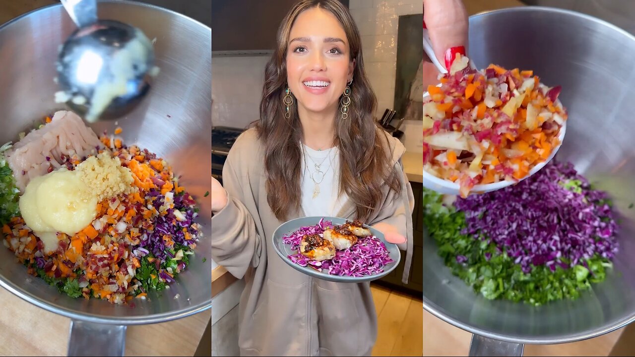 How to Make Jessica Alba's Yummiest Rice Paper Dumplings 🥟 | A Delicious Recipe Tutorial