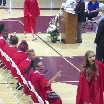 Hilarious Graduation Fail