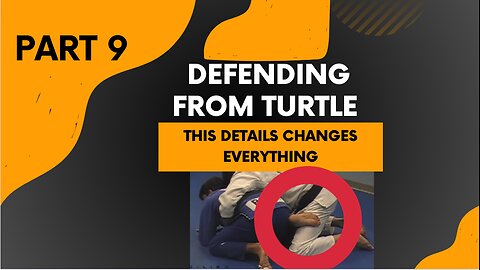 Defending from Turtle (Part 9 of the complete seminar) Turtle turns into Guard