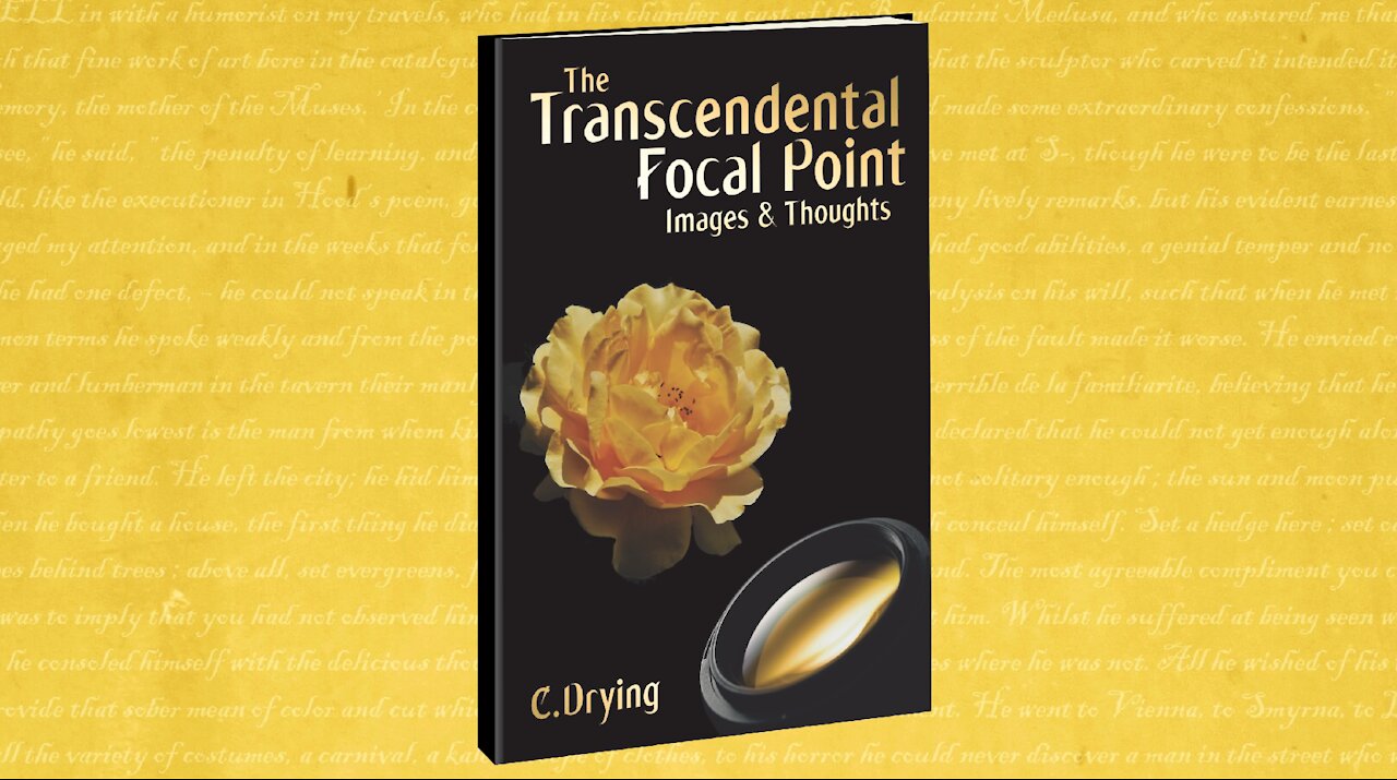 BOOK PROMO: The Transcendental Focal Point: Images & Thoughts
