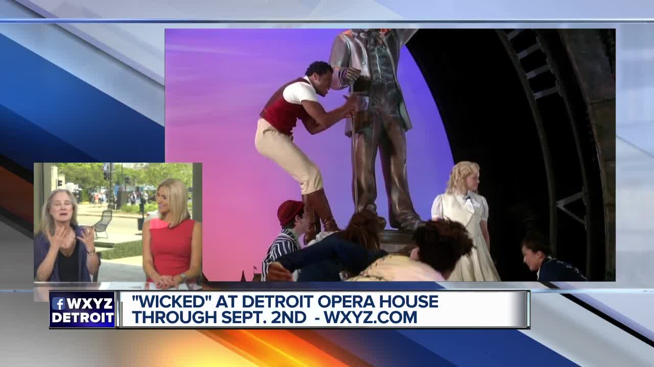 "Wicked" takes the stage at Detroit Opera House through September 2