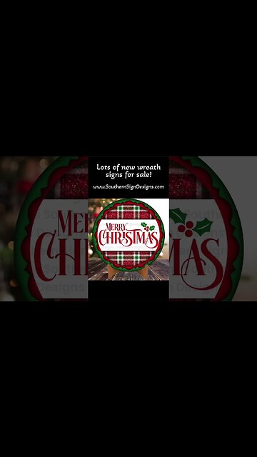 New wreath signs! #christmascrafts #diy #wreath #christmaswreath #christmaswreathdiy #diywreath