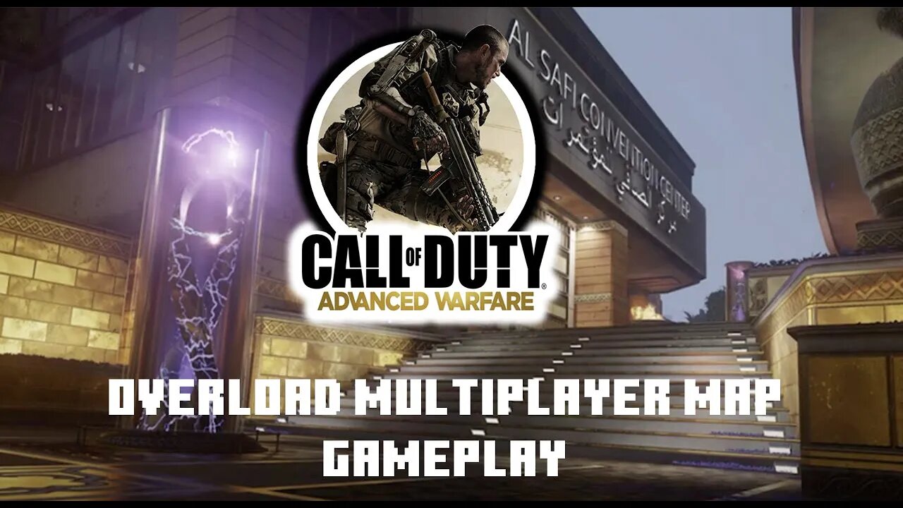 Call of Duty Advanced Warfare multiplayer map Overload gameplay