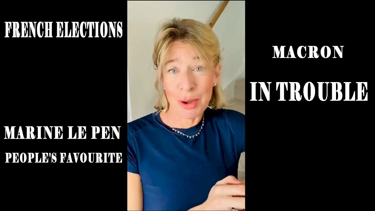 Katie Hopkins, The French Elections, Macron's Popularity Slump.