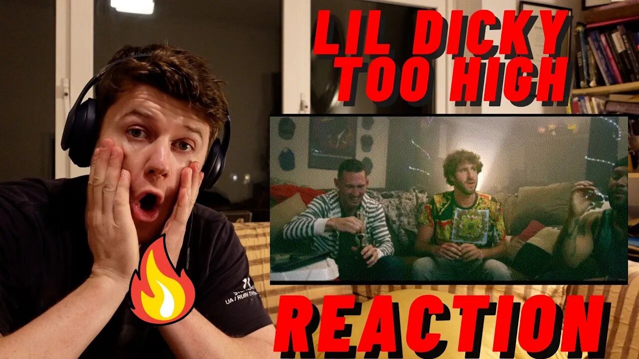 LIL DICKY - TOO HIGH | THIS IS WAS A JOURNEY!! ((IRISH GUY REACTION!!))