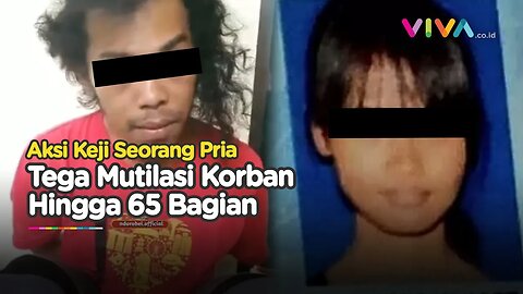 SADIS! Pelaku Mutilasi Wanita Jadi 65 Bagian Masih Bisa Makan di Warmindo