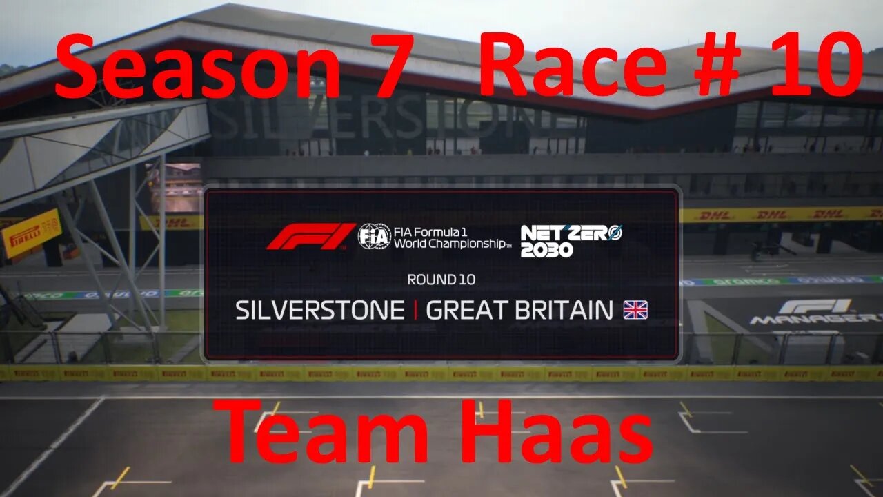 F1 Manager 2022 Season 7 Team Haas Race 10