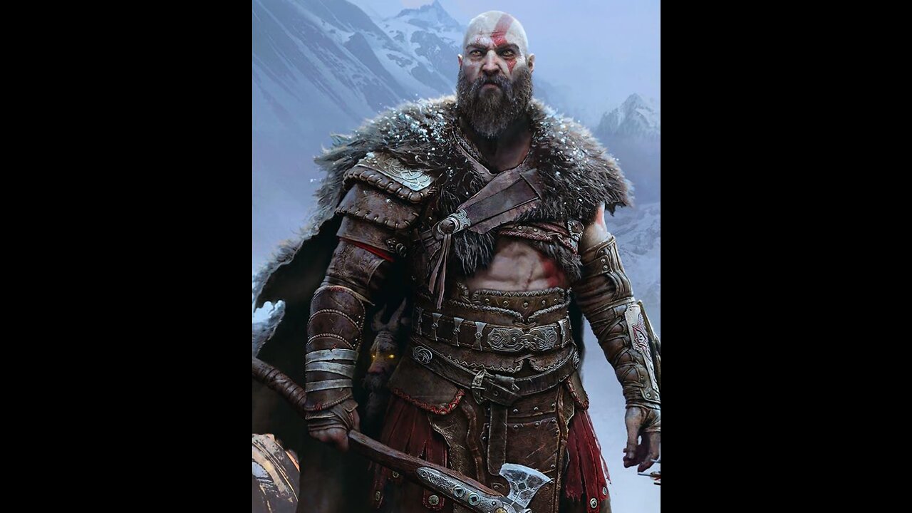 Kratos in Full power vs Avengers and thanos and their army