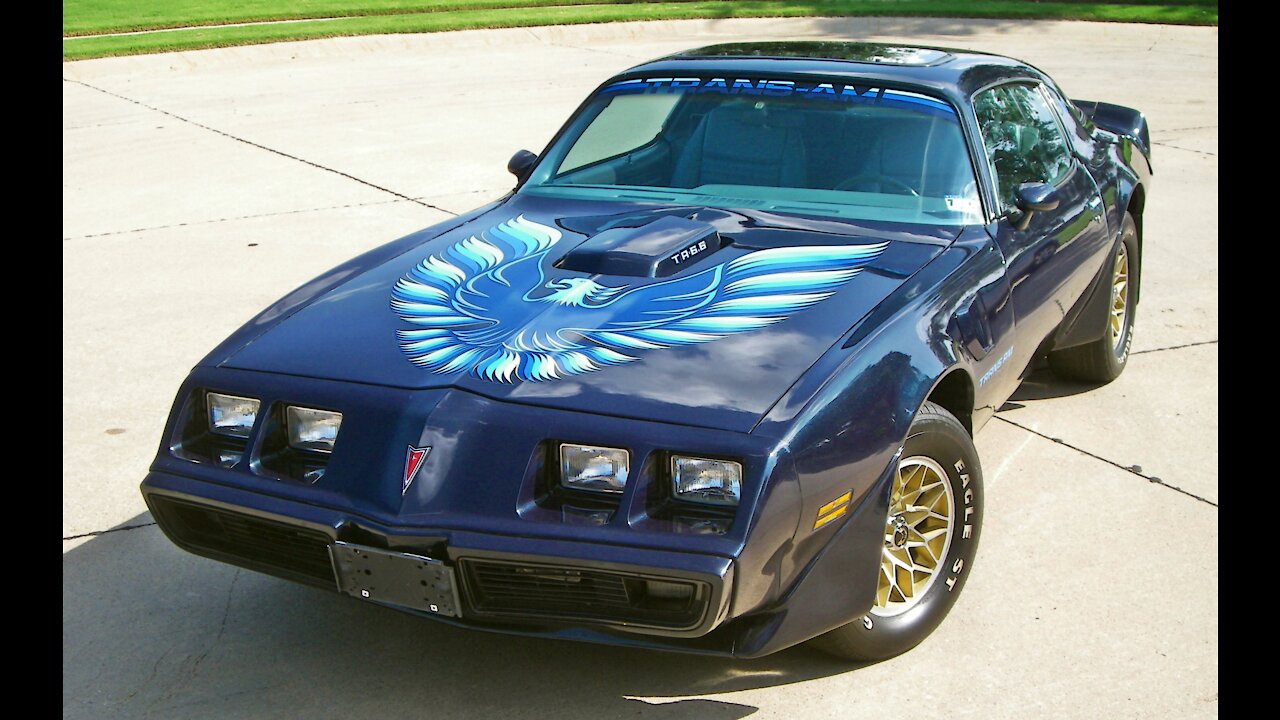 1979 Pontiac Trans Am 6.6L 455cid 4-Speed Survivor Dark Blue