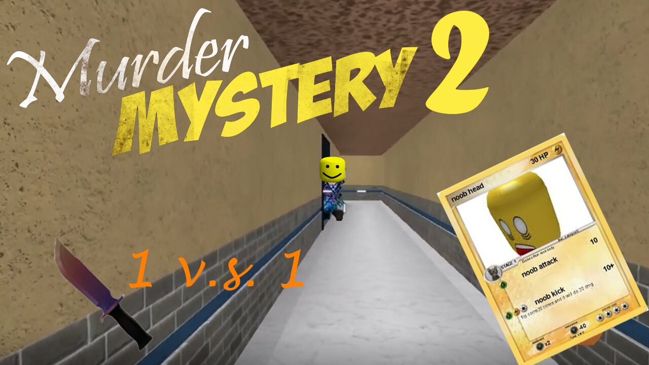 1v1ing my brother in Murder Mystery 2 Roblox (This is crazy)