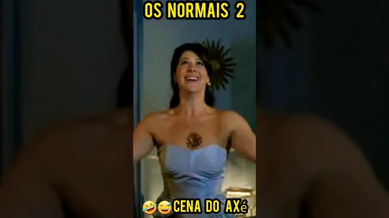 CENA HILÁRIA DA DANÇA DO AXÉ, OS NORMAIS 2. #shorts #cortesdefilmes #viralvideo