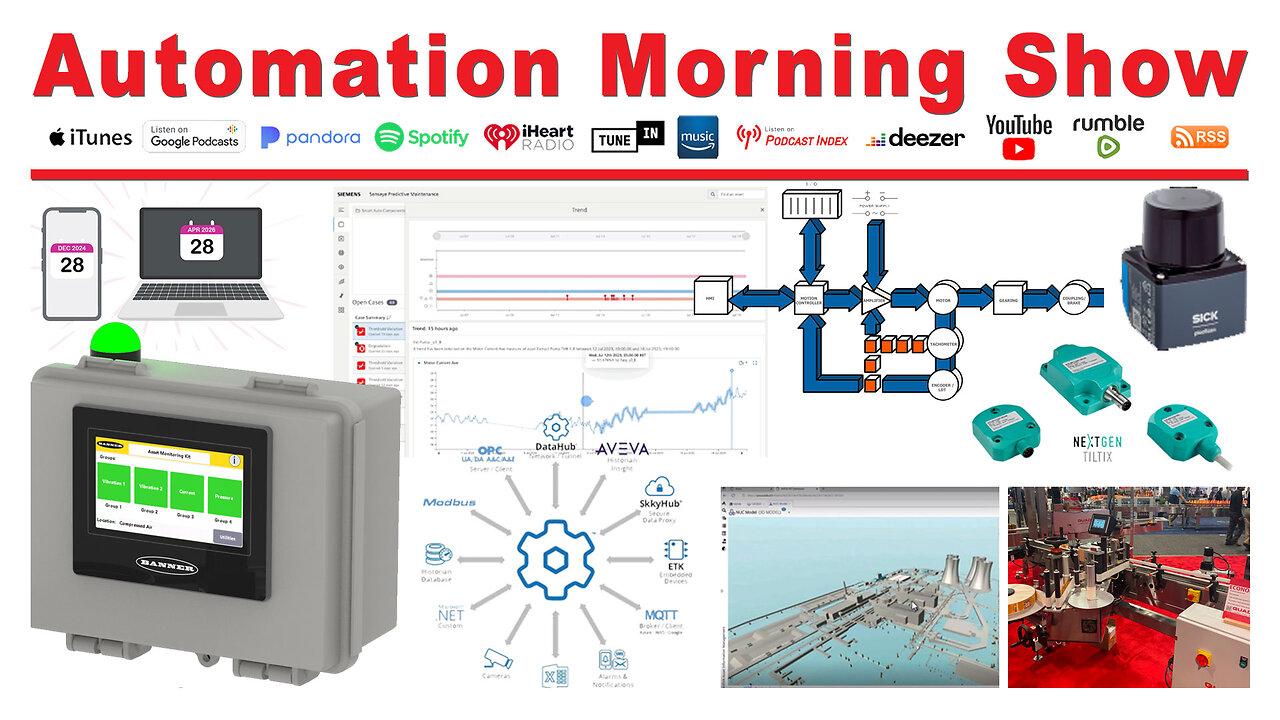 September 29 News: Predictive Maint, PLM, Edge HMI, Condition Mon, picoScan100, Peak Shaving & more