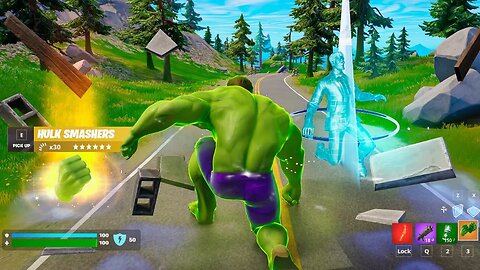 Trolling As HULK In Fortnite