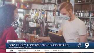 Governor Ducey approves to-go cocktails