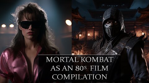 Mortal Kombat Characters 80's Dark Fantasy Animated #mortalkombat #videogame #80s #liukang #raiden