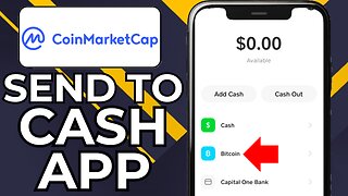 HOW TO TRANSFER MONEY FROM COINMARKETCAP TO CASH APP