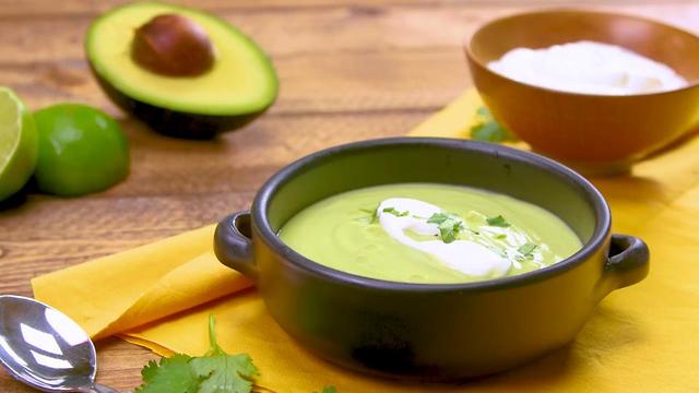 Colombian Cream of Avocado Soup