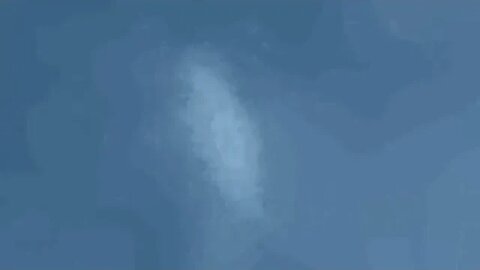 UFO enters /leaves atmosphere April 4, 2023