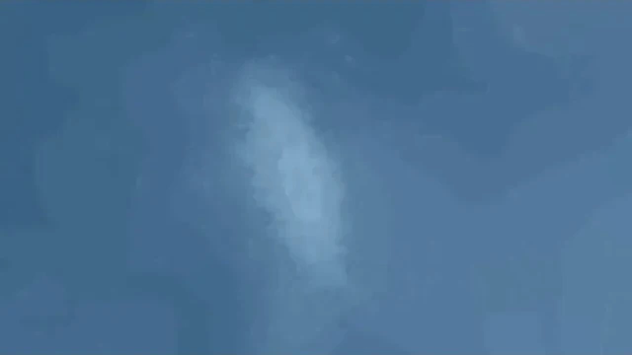 UFO enters /leaves atmosphere April 4, 2023