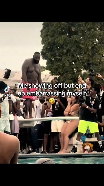 Me showing off but end up embarrassing myself