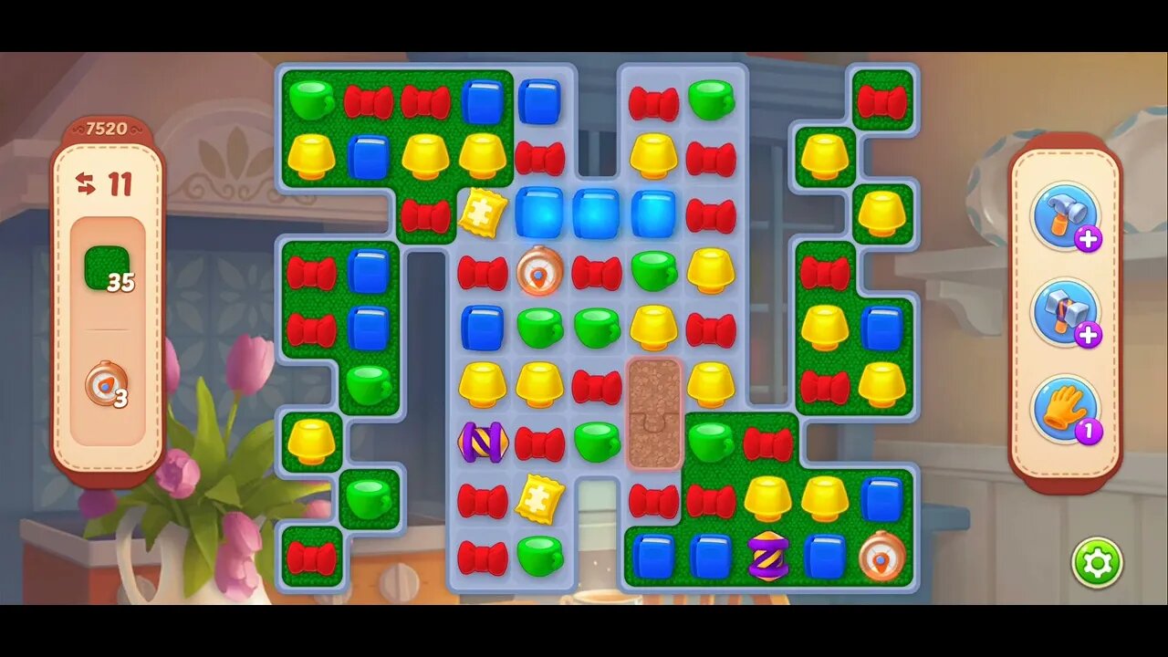 Playrix Homescapes Gameplay Walkthrough Level 7520