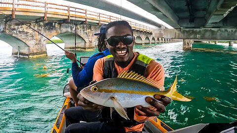 The SECRET to fishing The Florida Keys Bridges!