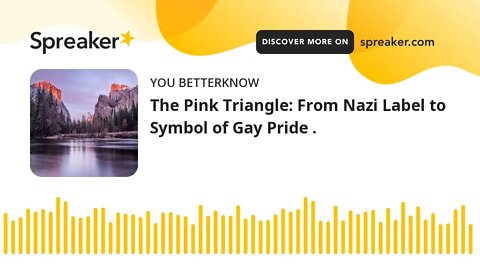 The Pink Triangle: From Nazi Label to Symbol of Gay Pride .