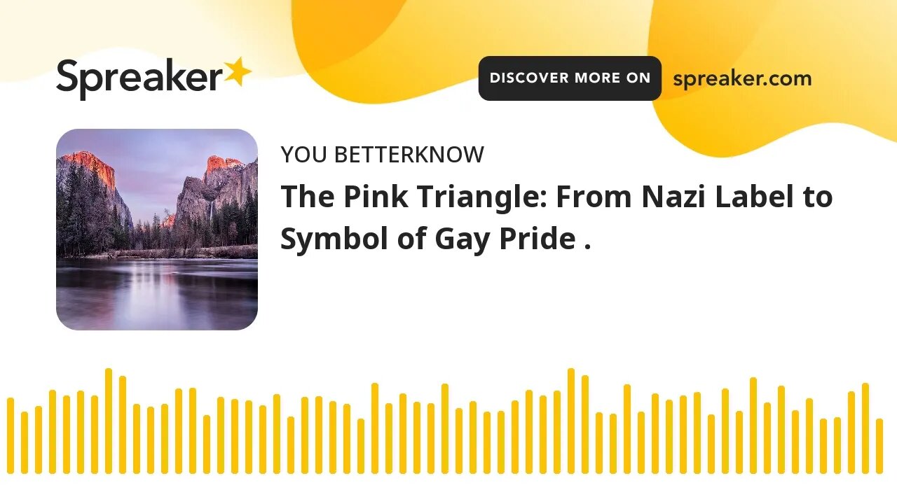 The Pink Triangle: From Nazi Label to Symbol of Gay Pride .