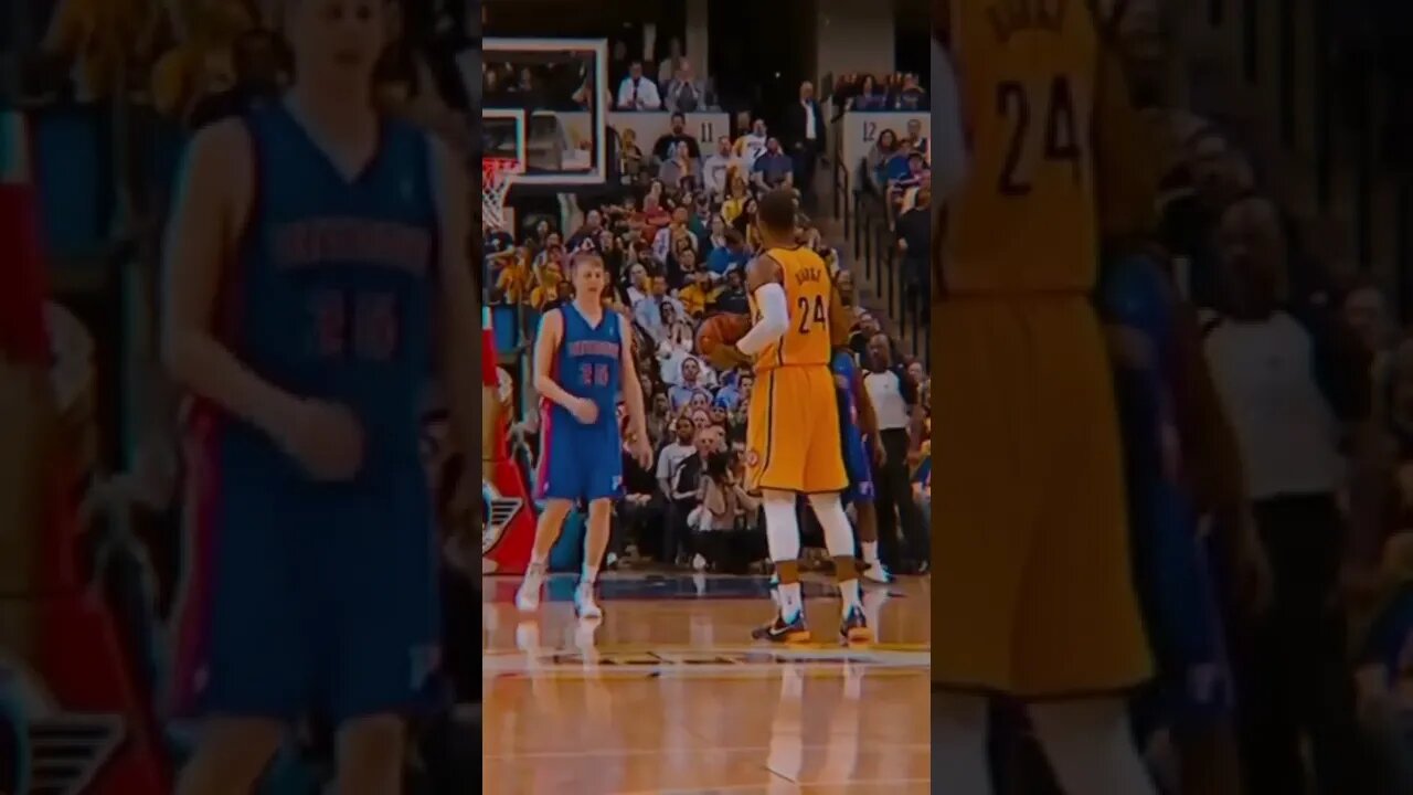 GEORGE BUSINES 3-pointer from midfield.