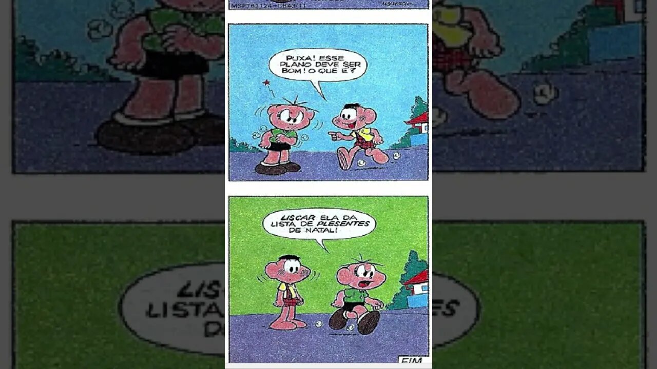 Cebolinha [Pause o Vídeo Caso Não Consiga Ler]